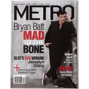 METRO MAGAZINE MAR 2010 BRYAN BATT JESSALYN GILSIG MIKE RUIZ ROBERT VERDI Z2416